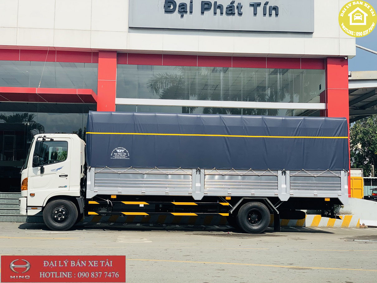 hình ảnh ngoại thất xe tải hino 6t2