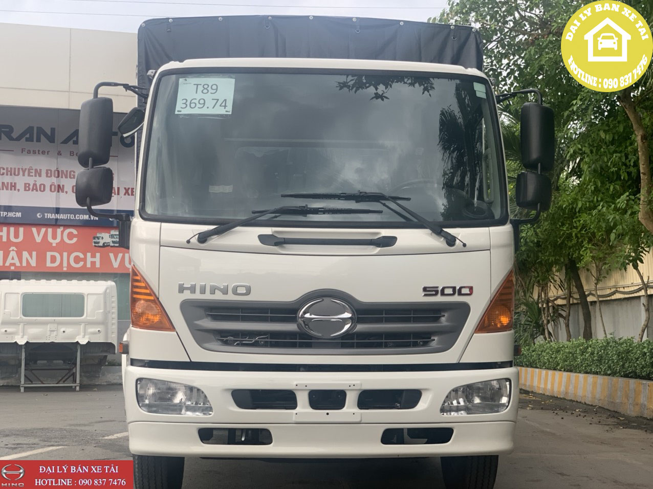 Ngoại thất xe tải hino 6t2