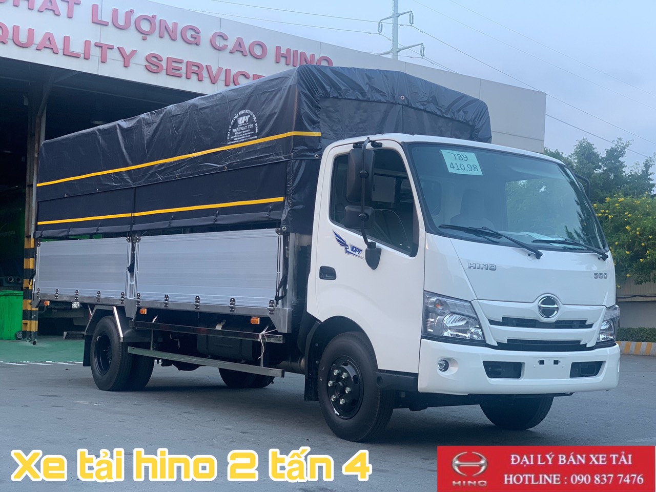 ngoại thất xe tải hino 2 tấn 4