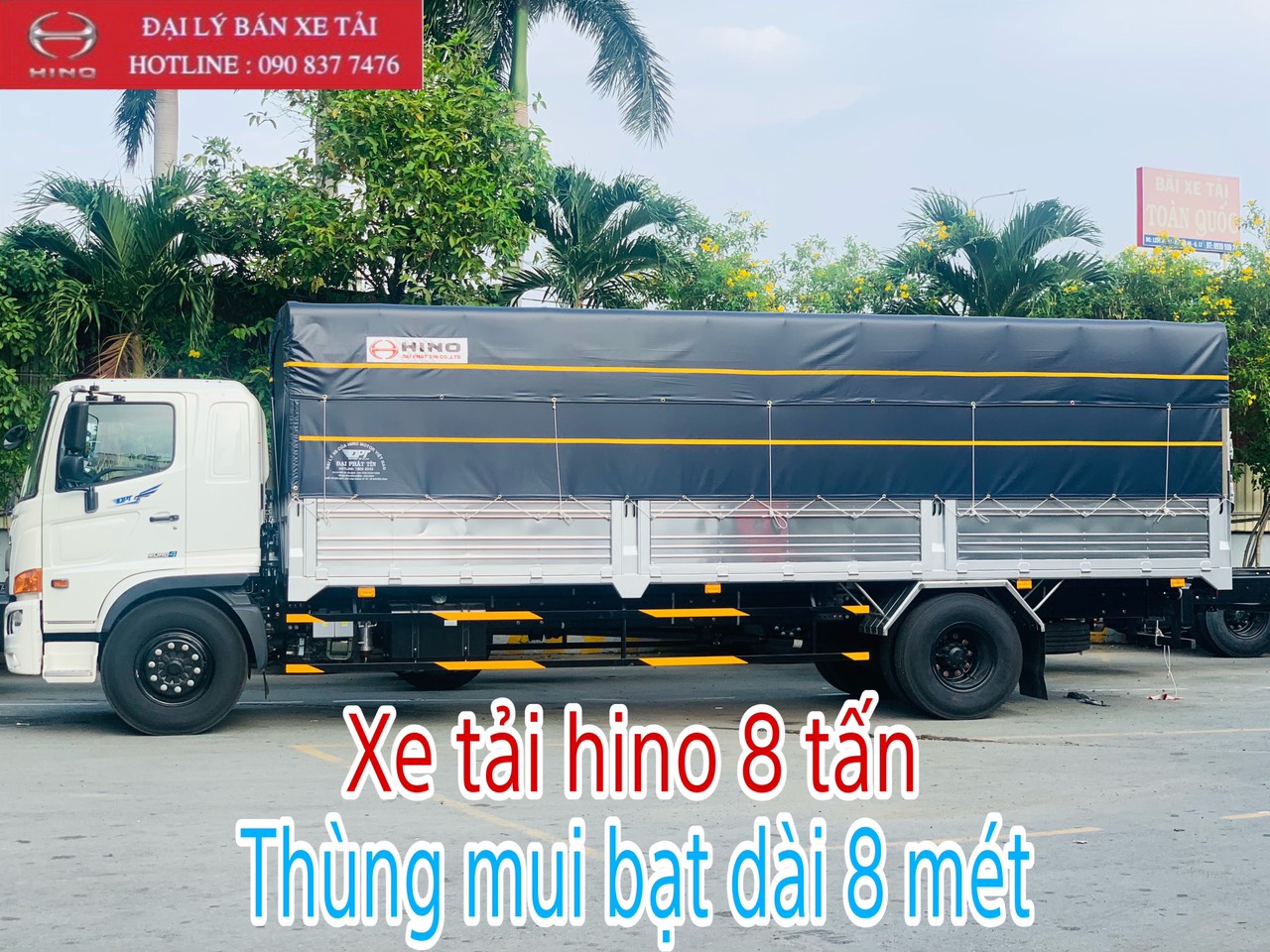 Thùng xe tải hino 9.8 tấn
