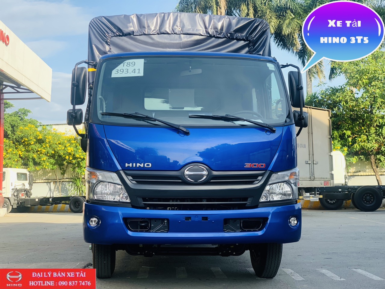 kiểu dáng xe tải hino 3t5