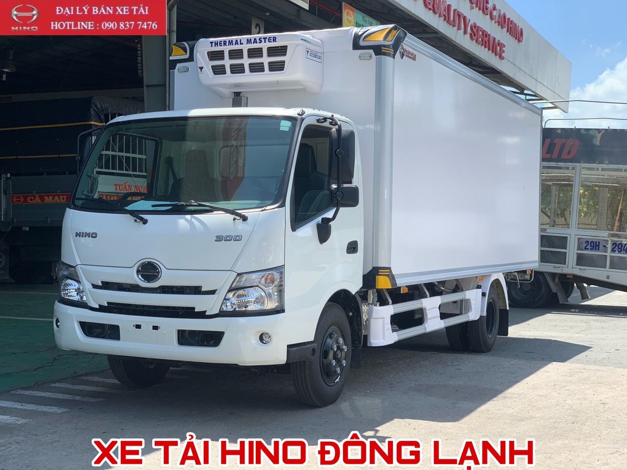xe tải hino đông lạnh 1t9