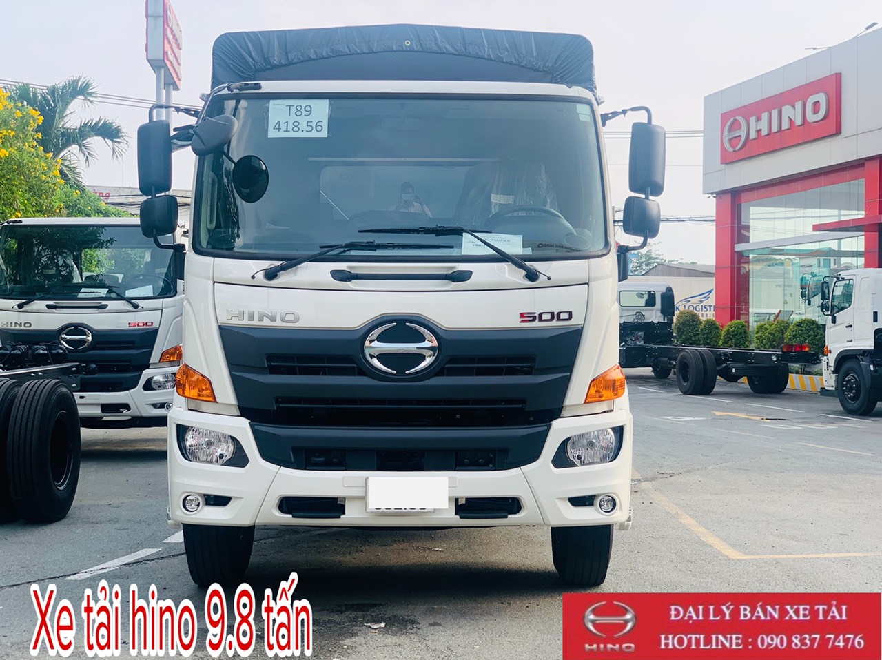 xe tải hino 9.8 tấn
