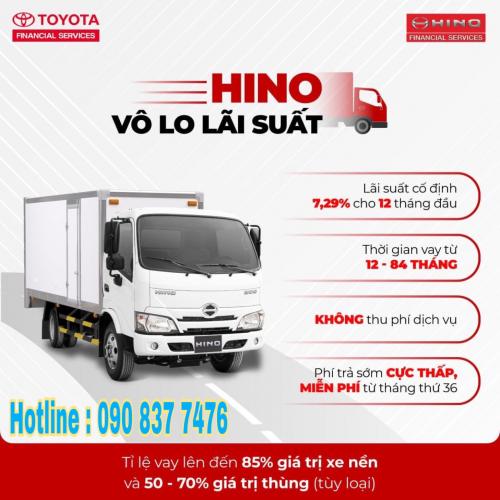 mua xe tải hino trả góp thủ tục thế nào